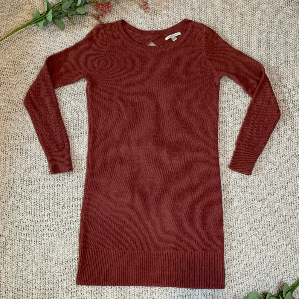 American Eagle Pinkish Orange Sweater Dress